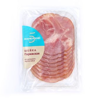 Шейка Парижская нарезка, варёно-копчёная, 100 г