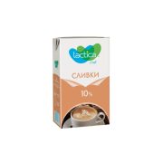 Сливки Lactica питьевые ультрапастеризованные 10%, 1 л