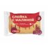 Слойка дрожжевая с малиной, 90 г