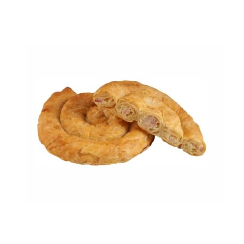 Слойка Улитка греческая с ветчиной и сыром, 100 г