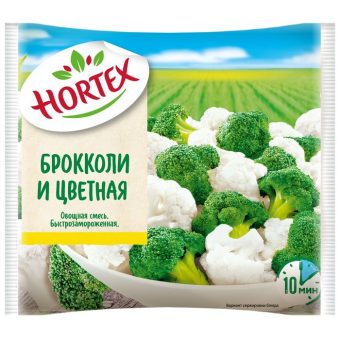 Смесь Свой урожай овощная Цветная капуста и Брокколи, 400 г