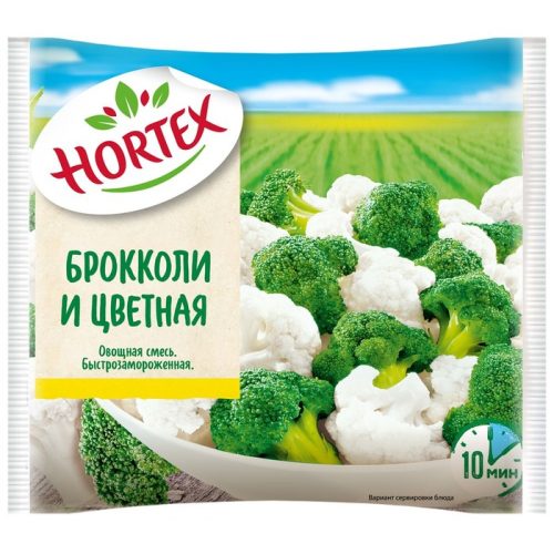 Смесь овощная Цветная капуста и Брокколи, 400 г