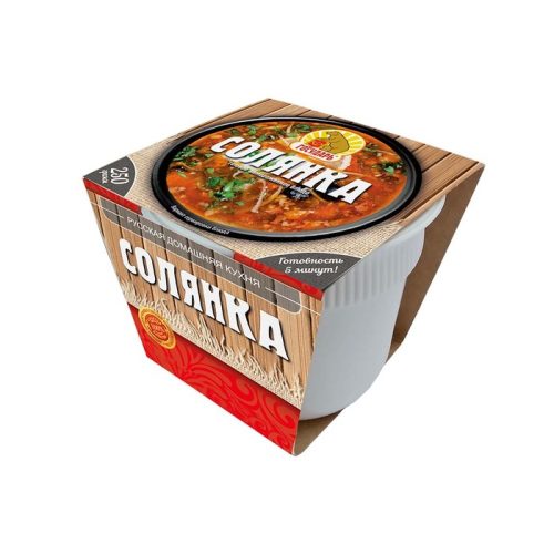 Солянка Государь-суп с курицей, 250 г