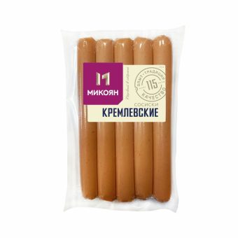 Сосиски Микояновский Кремлёвские, 380 г