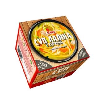 Суп Государь-суп лапша с курицей, 250 г