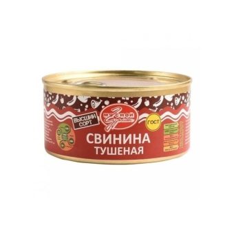 Свинина Мясной Гурман тушёная в/с, 325 г
