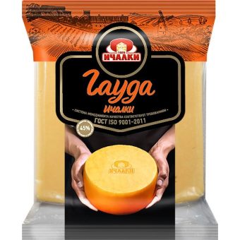 Сыр Ичалки Гауда 45% БЗМЖ