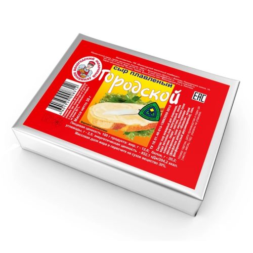 Сыр Рязань Классический Городской плавленый 25%, 80 г