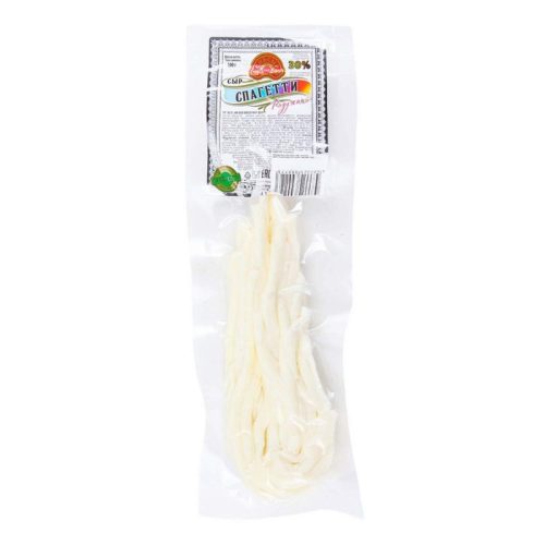 Сыр Радужный Спагетти, копчёный, 100 г