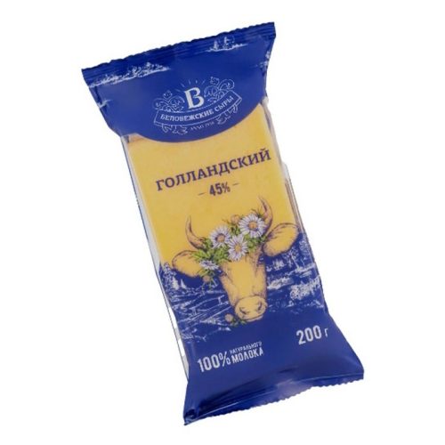 Сыр Сырная Долина Голландский 45%, 200 г