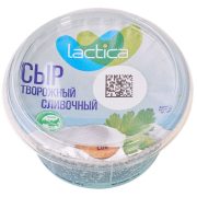 Сыр Lactica творожный сливочный 55%, 140 г