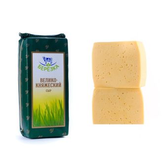 Сыр Великокняжеский на топлёном молоке 46%, брусок, 3.5 кг