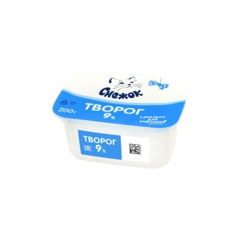 Творог Снежок 9%, 180 г