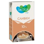 Сливки Lactica ультрапастеризованные 10%, 200 мл
