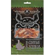 Уши Пенные Истории свиные с чесноком, варёно-копчёные, 90 г