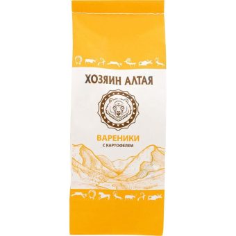 Вареники Хозяин Алтая с картофелем, 800 г
