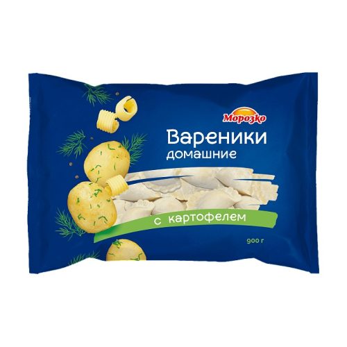 Вареники Морозко с картофелем домашние, 900 г