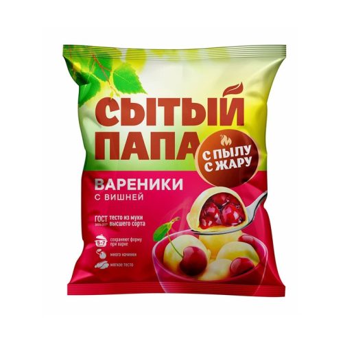 Вареники Сытый Папа с вишней, 450 г