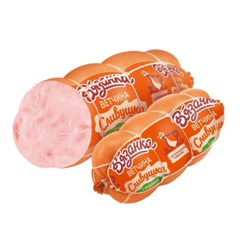 Ветчина Вязанка Сливушка с индейкой, 11 кг