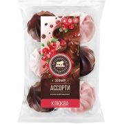 Зефир Ассорти клюква в глазури, 350 г