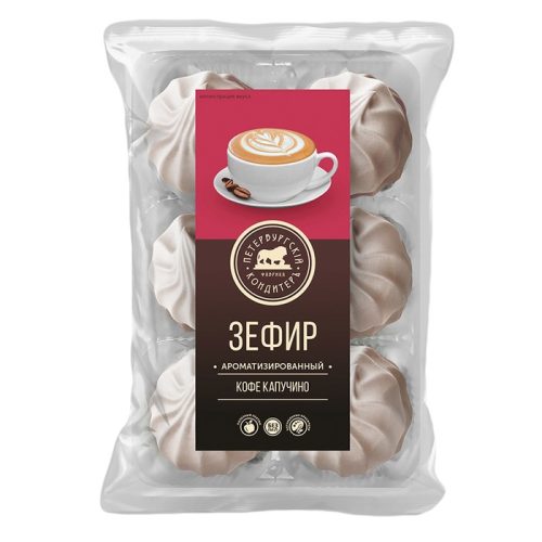 Зефир Кофе капучино ароматизированный, 3.5 кг