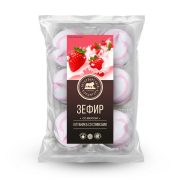 Зефир Петербургский КондитерЪ Клубника со сливками, 300 г