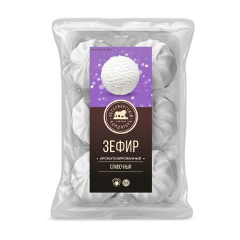 Зефир Сливочный ароматизированный, 310 г