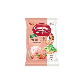 Зефир со вкусом клубники, 310 г