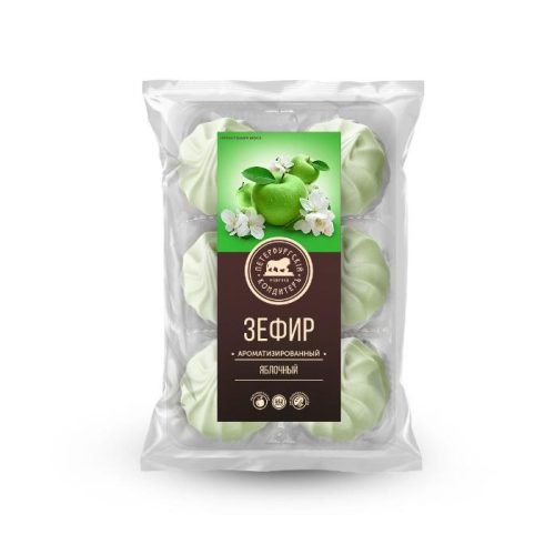 Зефир Яблочный со вкусом яблока, 310 г