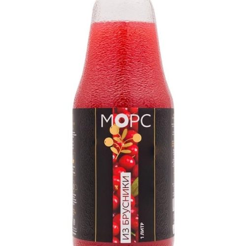 Морс Емельяновская Биофабрика, брусника, 1 л