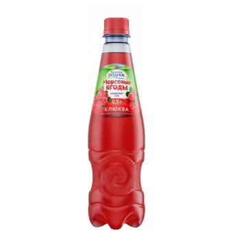 Морс Калинов Родник Морсовые ягоды, клюква, 0.5 л