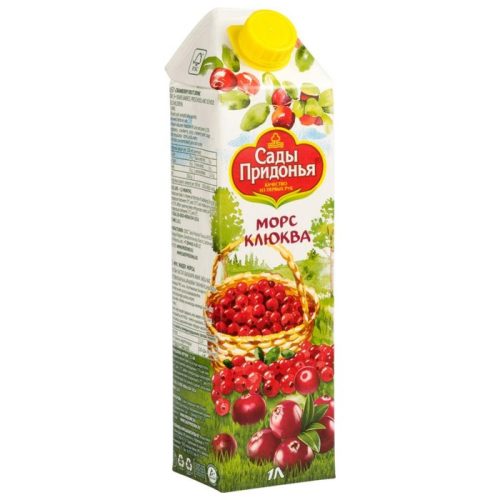 Морс Сады Придонья, клюква, 1 л