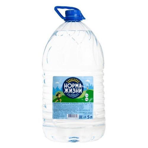 Вода Норма Жизни негазированная, 5 л