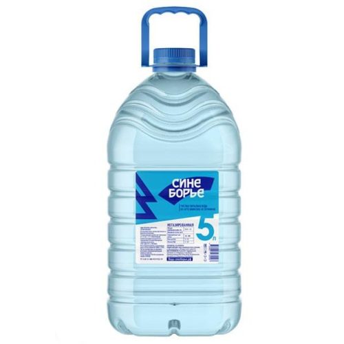 Вода Синеборье негазированная, 5 л