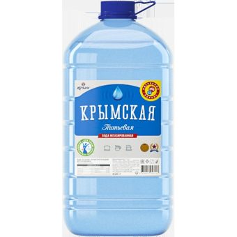 Вода Крымская столовая негазированная, 5 л