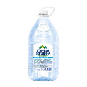 Вода Горная вершина минеральная природная негазированная, 5 л