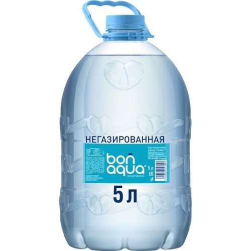 Вода Bon Aqua негазированная, 5 л