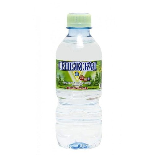 Вода Сенежская минеральная столовая негазированная, 0.33 л