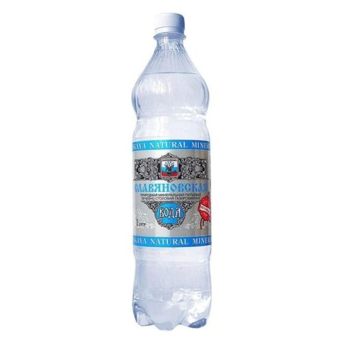 Вода Славяновская минеральная негазированная, 1 л