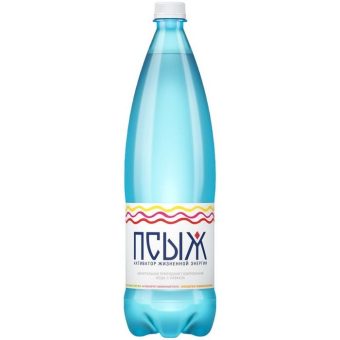 Вода Псыж природная лечебно-столовая газированная, 1.5 л