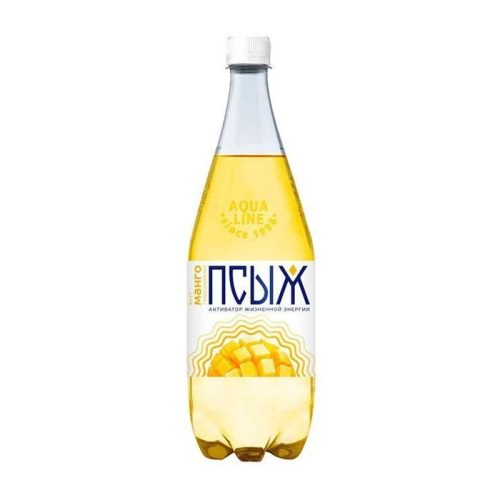 Вода Псыж газированная, манго, 1 л