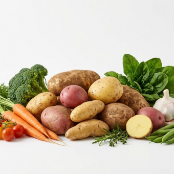 Картофель красный ~35кг/1сетка