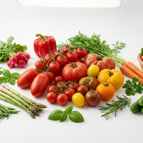 Томаты черри на ветке