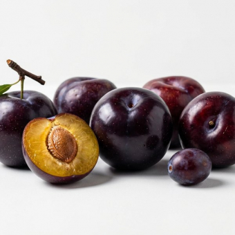 Слива красная