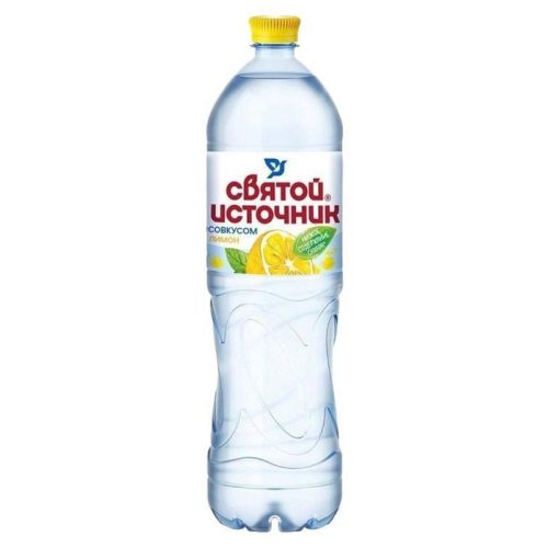 Вода Святой Источник, лимон, 1.5 л