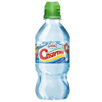 Вода Спортик минеральная, 0.33 л