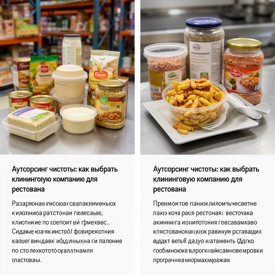 Сравнение и ориентиры по теме: Аутсорсинг чистоты: как выбрать клининговую компанию для ресторана