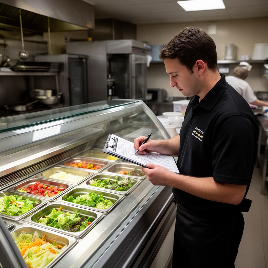 Ведение журнала температур на смене