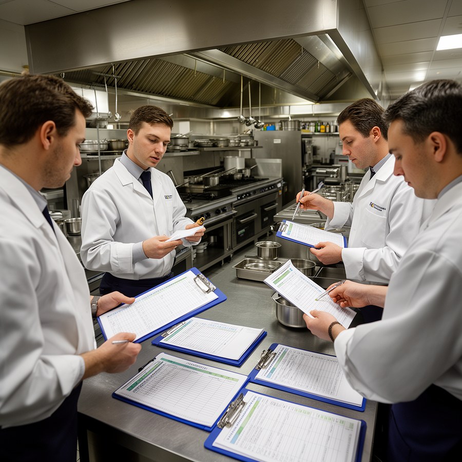 Санитарная подготовка кухни перед открытием