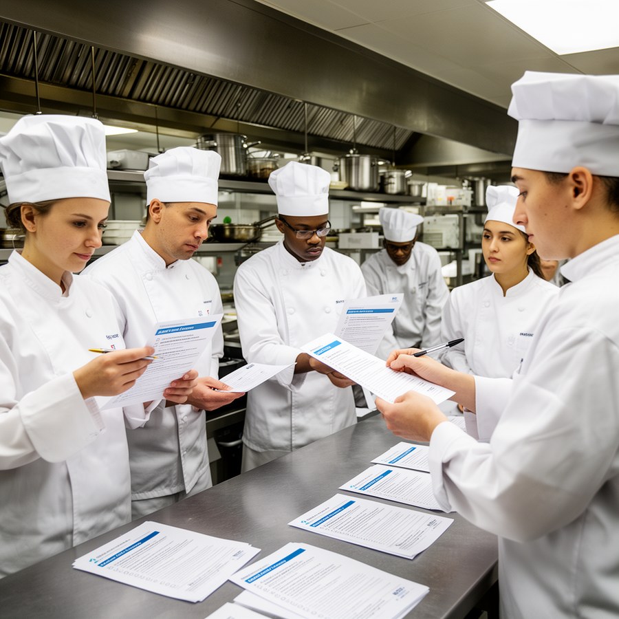 Подготовка персонала и санитарных документов